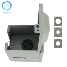 50 Amp NEMA 6-50R RV Power Outlet Panel Receptacle Electrical Power Outlet Box