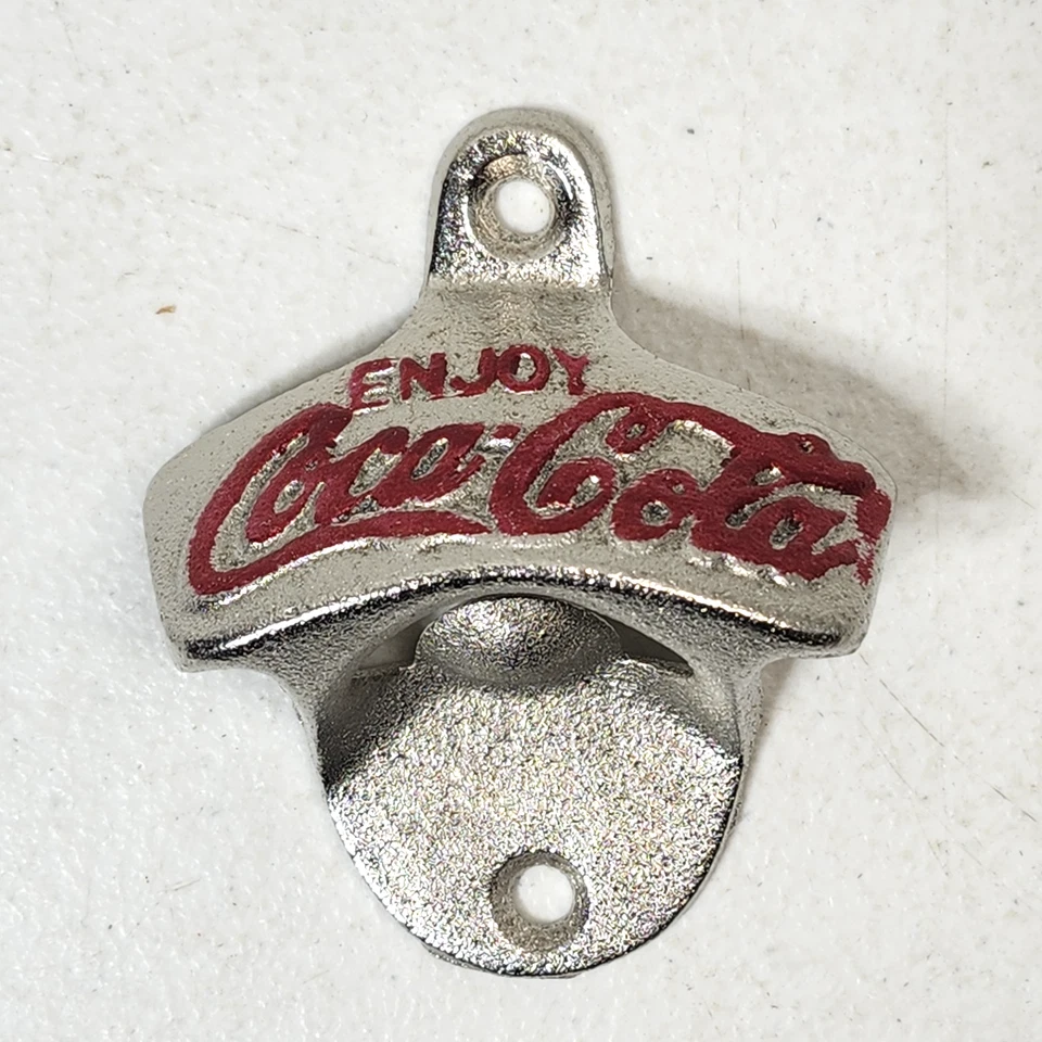 Coca-Cola Old Fashioned Wall-Mount Bottle Opener NIB - Image 2 of 4