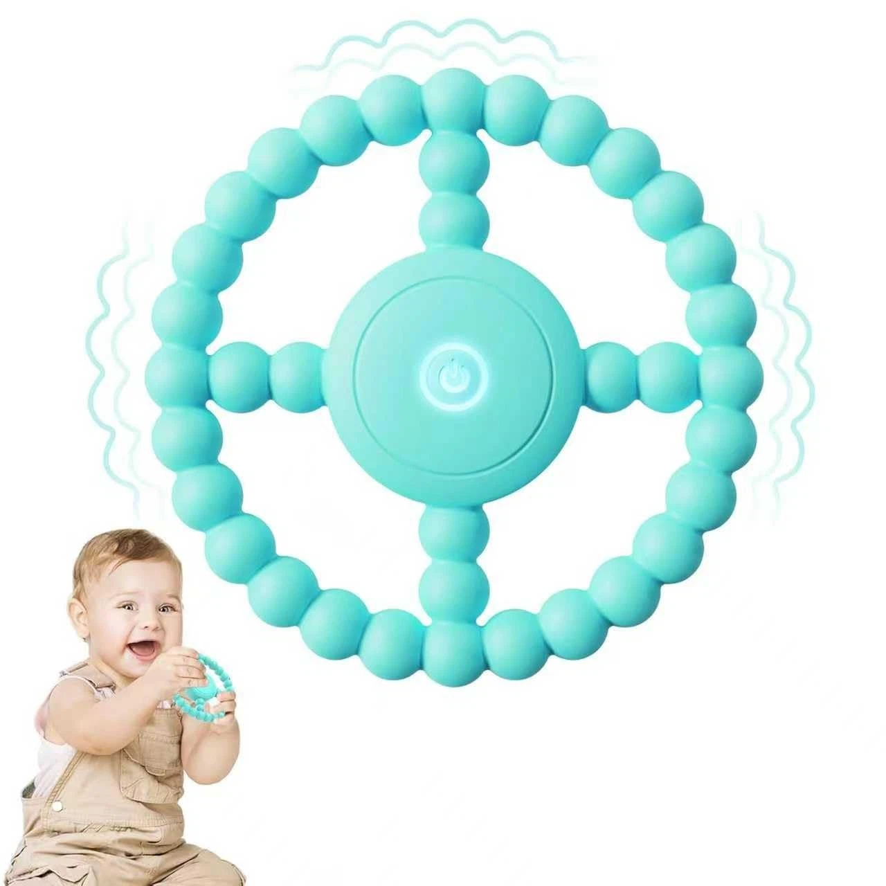 Vibrating Sensory Teething Toys,Baby Toys 6-18 Months, Autism Support & Oral ...
Opens in a new wind