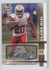 2014 SAGE Hit Auto Gold 212/250 Rajion Neal #A110 Auto 2b2