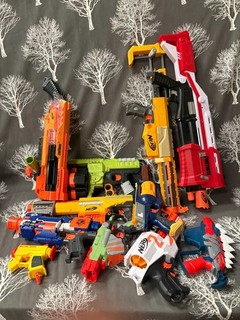 Nerf Toy Gun Collection (No Ammo) Good Condition (R3)
