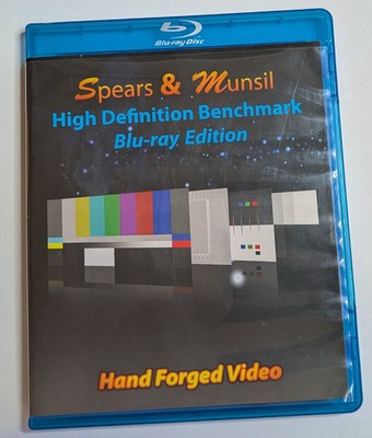 Spears & Munsil HD Benchmark  Blu-Ray Edition  W/Insert & Glasses