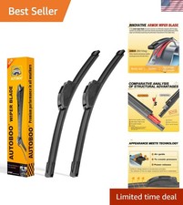 26 And 16 Windshield Wipers Blades Pack Of 2oem Quality All-seasons Wiper...