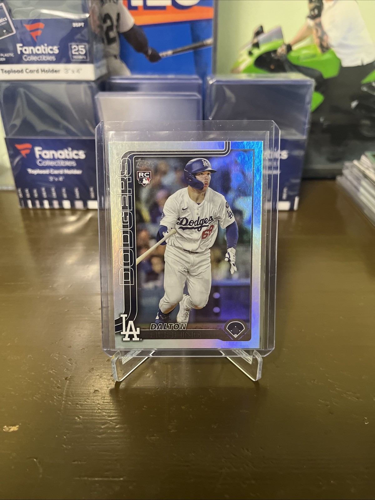 2025 Topps Update Series- Dalton Rushing Rainbow Foil (RC) #US38