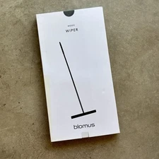 NEW blomus MODO Shower Floor Squeegee With Long Handle - Black