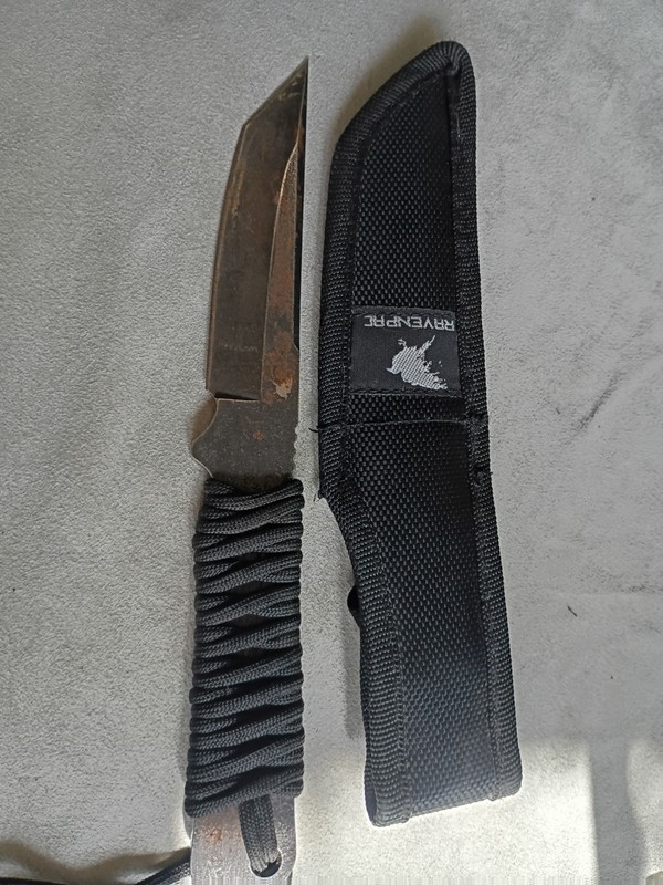 Ravenpac 9 In Fixed Knife