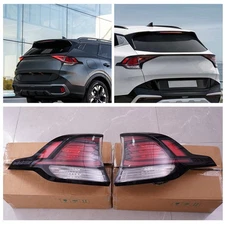 Left + Right Side LED Outer Tail Light Assembly For 2023-2024 Kia Sportage New