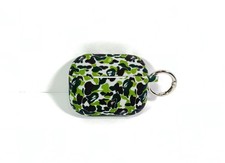 Bathing Ape ABC Green Camo AirPods Pro / Pro Gen 2 Case - Shockproof Protective