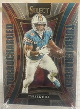 2024 Panini Select #5 Tyreek Hill Turbocharged - Miami Dolphins Chiefs