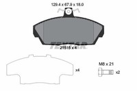 Bremsbelagsatz Vorne Lucas-System FüR Land Rover Freelander I 98-06 SFP100360