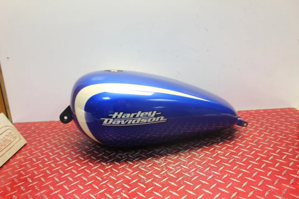 Harley Sportster XL 1200 2007 Roadster OEM tanque de combustible de gasolina genuino 4,5 gal SP111 Foto 2 de 4