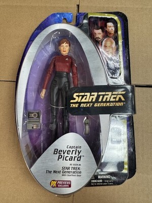 Star Trek The Next Generation Captain Beverly Picard Action Figure New Sealed