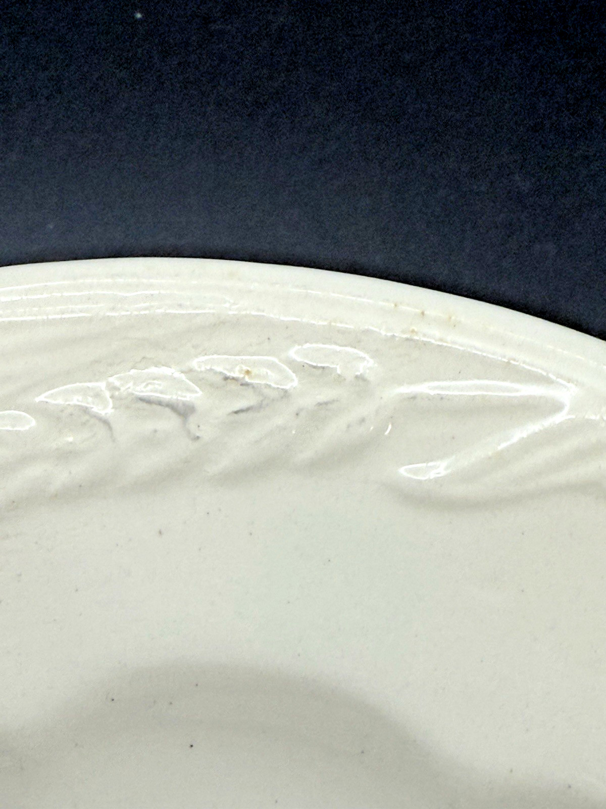 VTG Ironstone Wheat Royal Staffordshire Wilkinson England Oval Platter READ