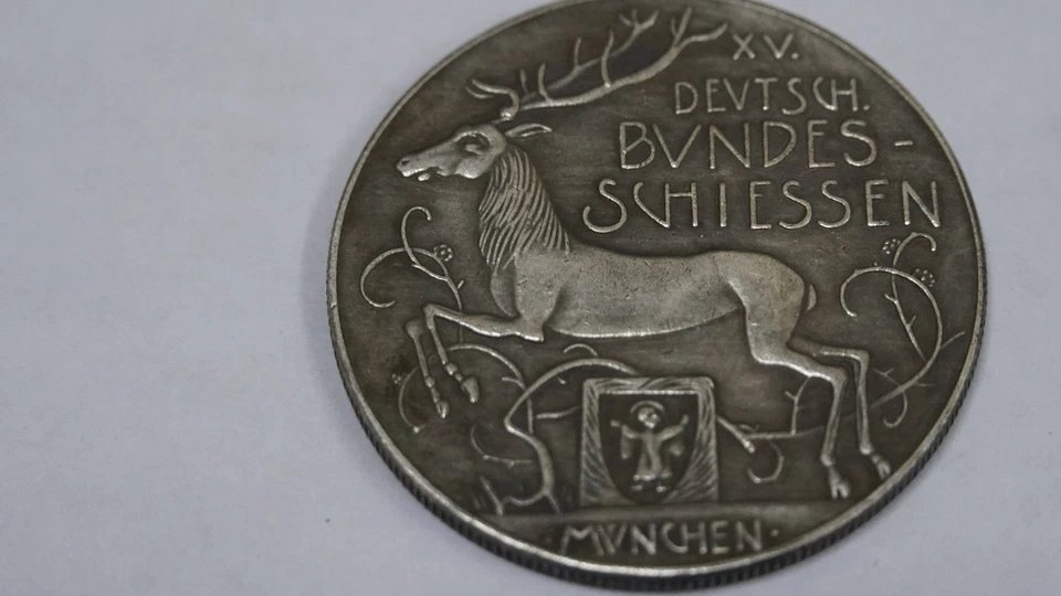 German Shooting Medal 1906 - Munich MEDAL - Image 3 of 4