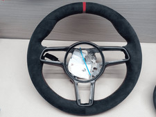 Volante termico Porsche Alcantara in pelle adatto a Taycan Macan Cayenne 718 2019