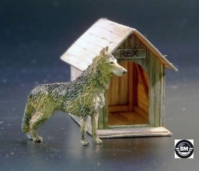 Plus Model Dog House / Hundehütte Diorama Resin Bausatz Kit 1:35 Art. 423