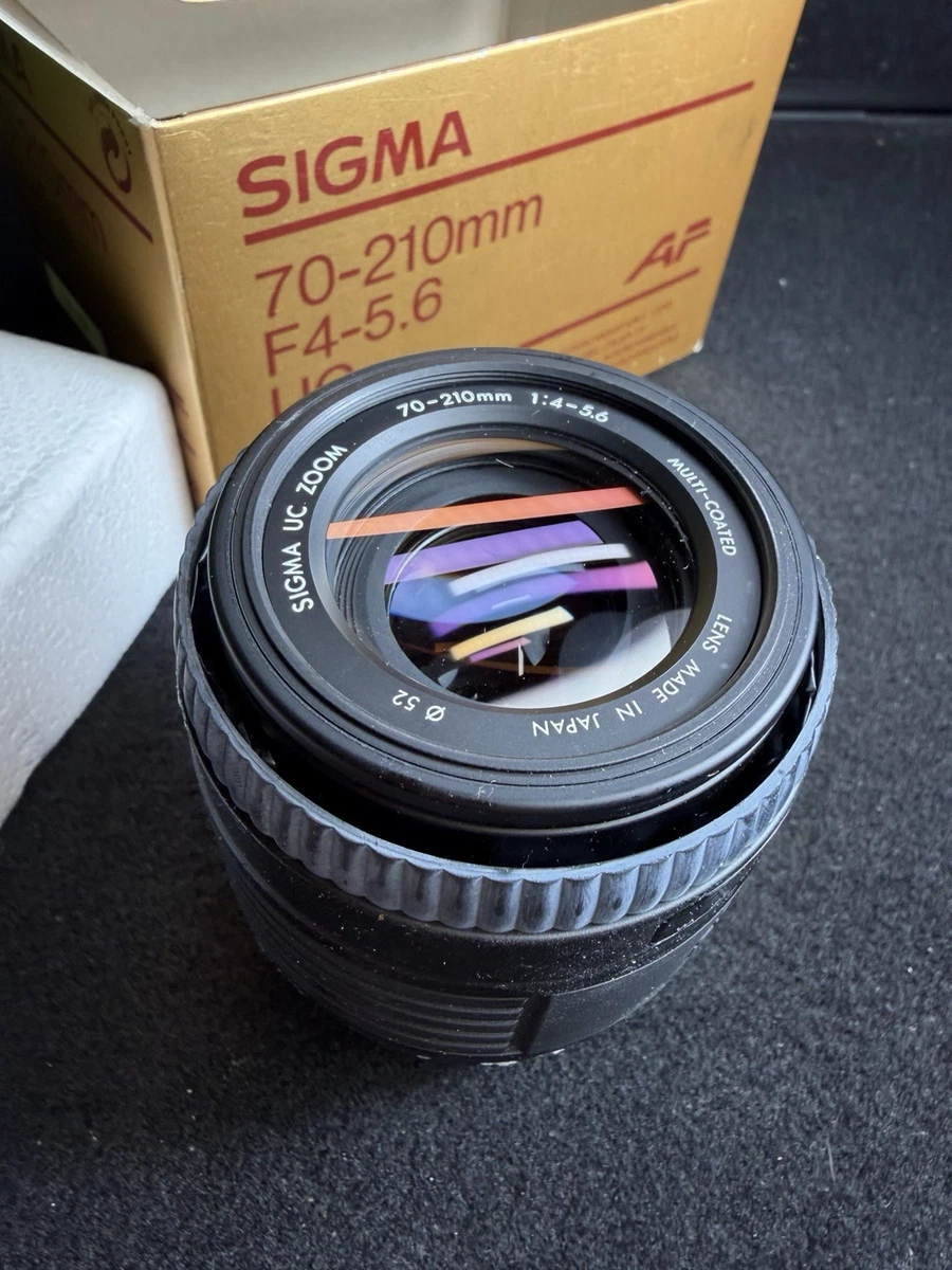 Sigma A-mount 70-210mm Focal Camera Lenses for sale | eBay