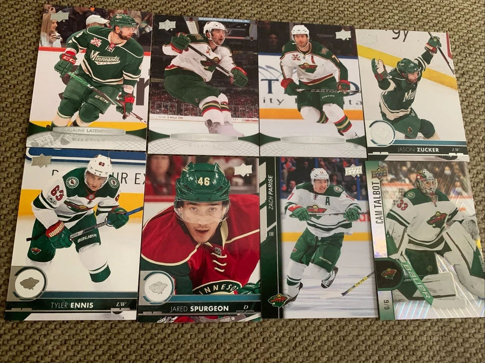 Lote de 80 cartas Minnesota Wild  Foto 4 de 4