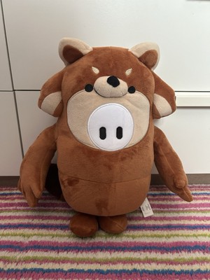 Fall Guys Ultimate Knockout rote Panda Bohne weiches Plüschtier