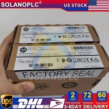 New Allen-Bradley 1769-OB16 CompactLogix 16 Pt 24VDC D/O Module US Free Tax