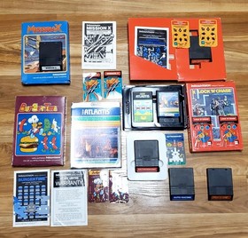 1979 Mattel Intellivision 1 Console 6 Games + Game Boxes & Accessories Tested!