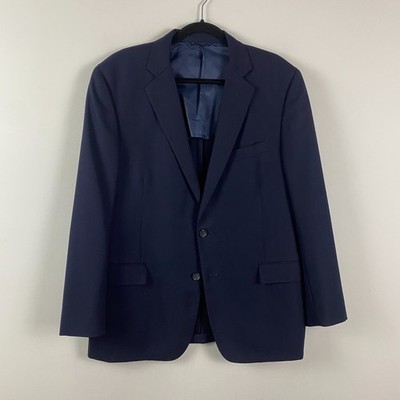 Brooks Brothers Blazer Regent Brookscool Size 42S Navy Blue Wool Breathable