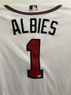 Atlanta Braves Ozzie Albies #1 Signed Nike Jersey (Large) MLB Authenticated