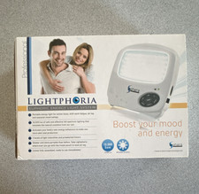 Sphere Gadget Lightphoria Light Therapy Lamp 10,000 Lux Portable Timer