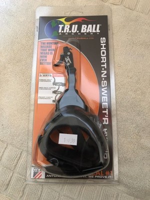 New Tru Ball Archery Short N Sweet'R Hybrid Archery Release SSHB-BK-L