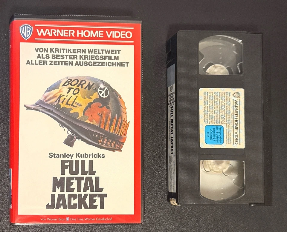 Full Metal Jacket FSK16 112Min. 1987 Warner Softbox VHS Sammler Rar  - Bild 4 von 4