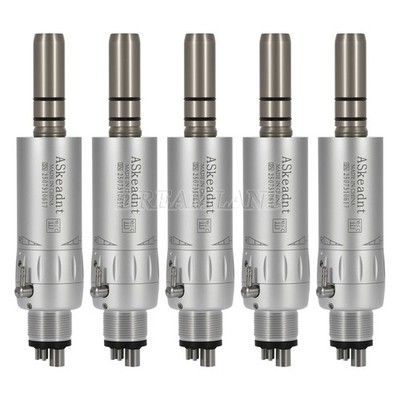 5x NSK Style Dental Slow Low Speed Handpiece Air Motor E-type 4 Holes Micromotor