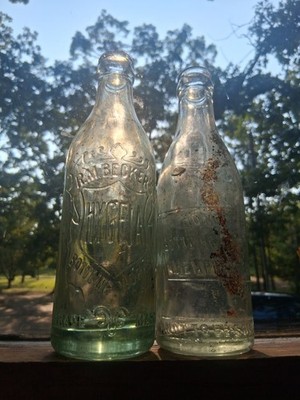 Two Early 1900's Memphis Tennessee SODA Bottles