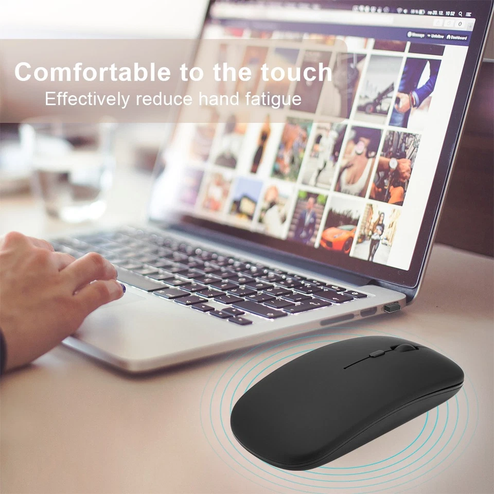  2.4G Dual Mode Wireless Mouse For 98 / Me / 2000 / Vista /  - Image 4 of 4