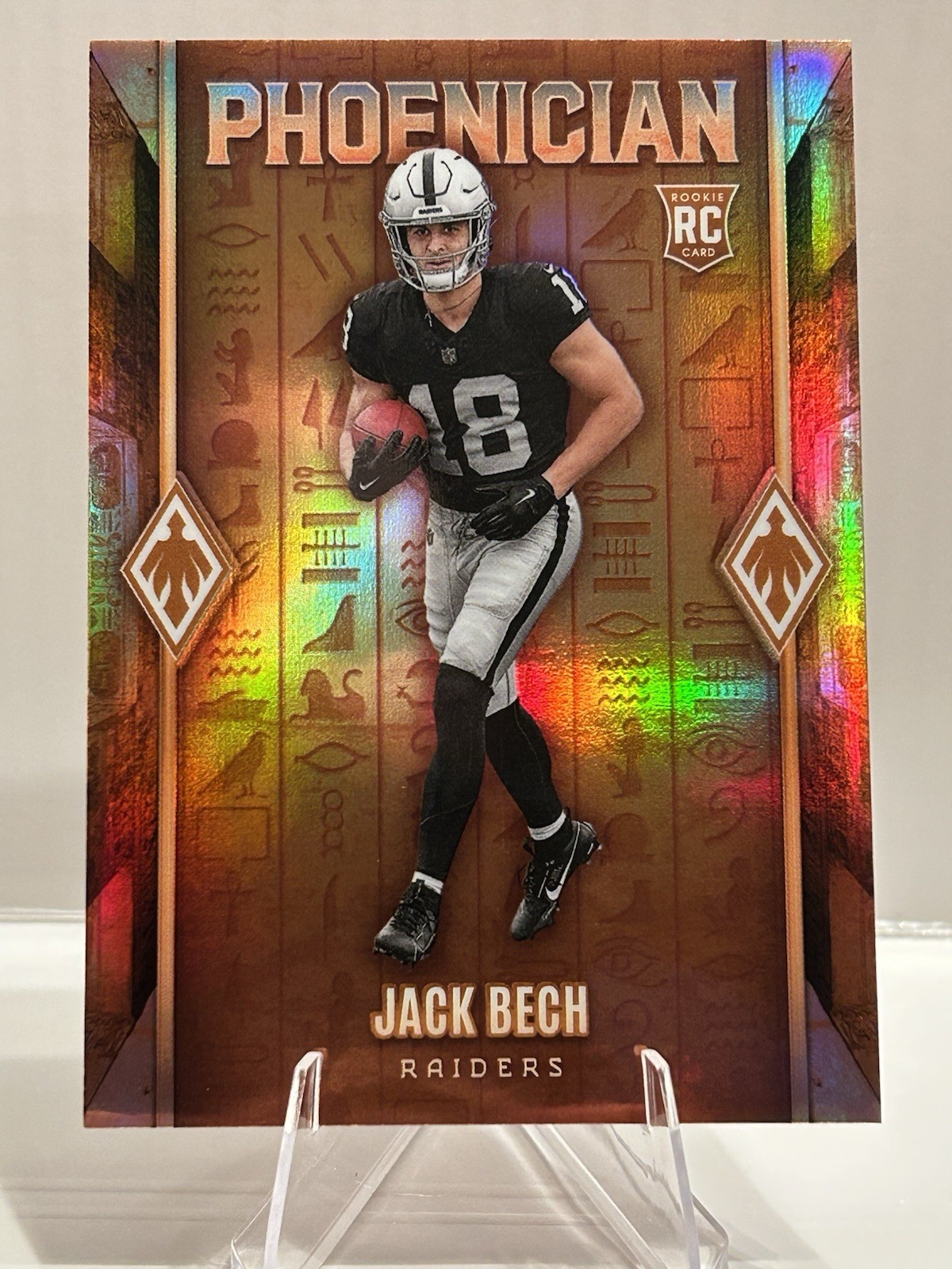 2025 Panini Phoenix | Jack Bech #15 | Phoenician | RC | Las Vegas Raiders | 🔥🔥