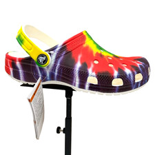 Crocs Women's Classic Tie Dye Clog Size 6 Multicolor Water Friendly Lightweight