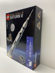 LEGO 21309 NASA Apollo Saturn V IDEAS BRAND NEW SEALED + 30365 Space