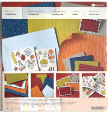 NIP Creative Memories Album Kit CELEBRATION sheets journaling boxes mat stickers