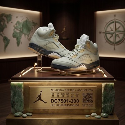 Jordan 5 Retro Jade Horizon DC7501-300 Size 11 12.5W