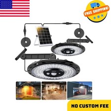 Solar Light Indoor Outdoor, 3000LM Solar Shed Light Rotation Design