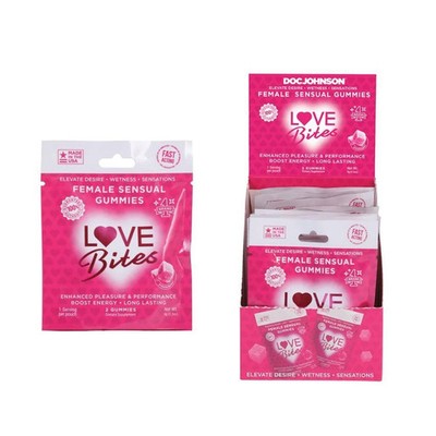 Love Bites Female Sensual Enhancement Gummies - Choose Pack