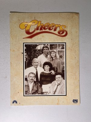 Cheers Press Kit Original Ted Danson George Wendt Original Promotional 1991