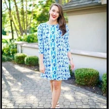 Lilly Pulitzer Ophelia Swing Dress in Get Trunky - size xs