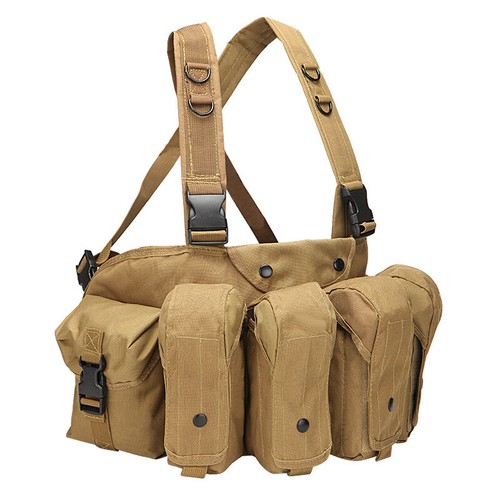 New Russian Special Forces Tactical Vest Ak Chest Hanging Armor Chest Rig Bags - Bild 8 von 26