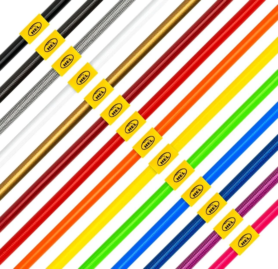 tubi freno in treccia auto aereonautica su misura per alfa romeo 156 gta 3.2 932 - Immagine 4 di 4