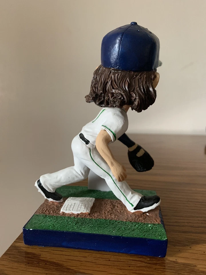 2021 Brendan Rodgers Hartford Yard Goats bobblehead with 2019 Topps rookie card - Image 3 of 4