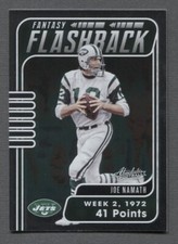 2020 Absolute Fantasy Flashback #FF-JN Joe Namath