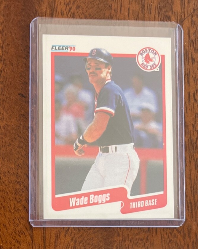 Rare🔥🔥🔥Baseball Card #268 WADE BOGGS ERROR CARD BOSTON Rare🔥🔥🔥Baseball Card #268 WADE BOGGS ERROR CARD BOSTON