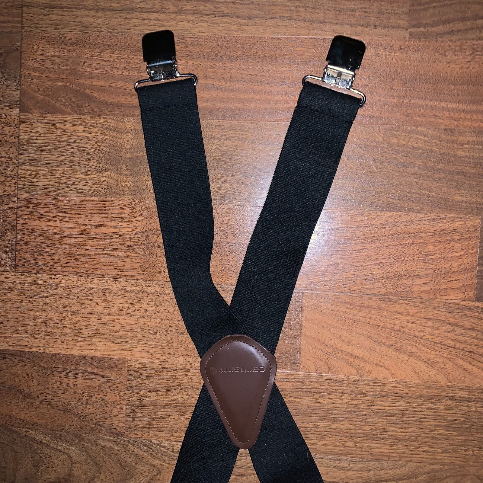 CARHARTT MENS UTILITY SUSPENDERS METAL CLIP ON BLACK eBay