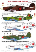AML Models Decals 1/72 RED DEVILS WITH ROCKETS Part 3 with Photo Etch Set