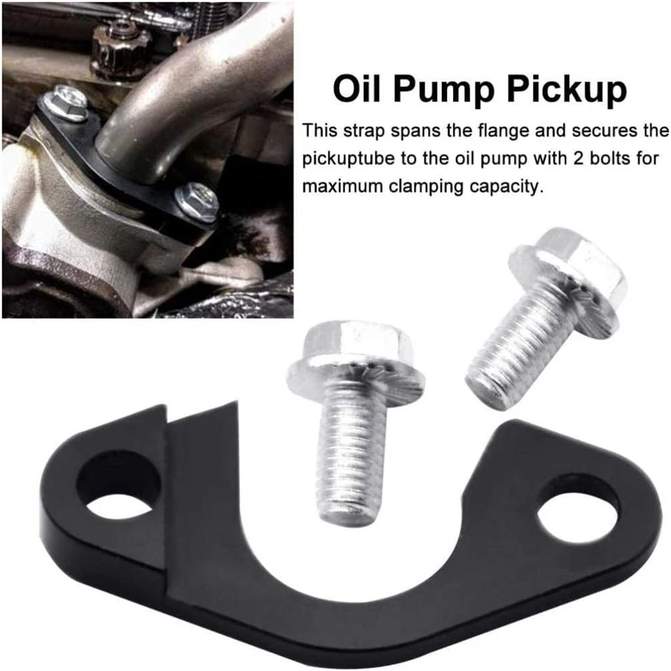 Billet Oil Pump Pickup Tube Girdle Brace Hold Down GEN III IV LS1 LS2 LS3 AU NEW - image 4 of 4